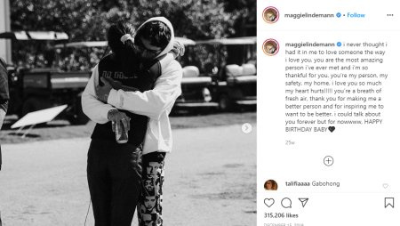 Publicación de Maggie Lindemann sobre el cumpleaños de Brandon