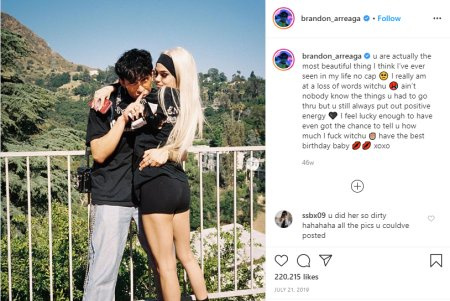 Una publicación compartida por Brandon en el cumpleaños de Maggie