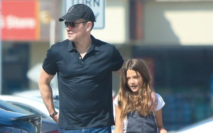 A filha de Matt Damon, Isabella Damon: fatos interessantes para saber