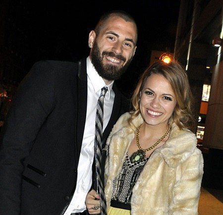 Bethany Joy Lenz con su esposo Michael Galeotti.