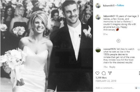   Elizabeth Barry Smith e il marito Alex Smith