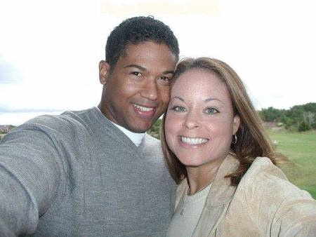   Kari Hillsman con suo marito, Henry Francillon