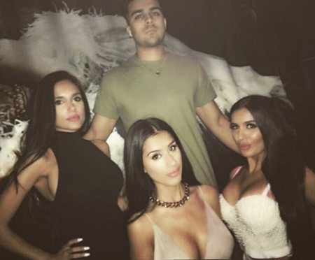   Gabriella Waheed und ihre drei Geschwister.