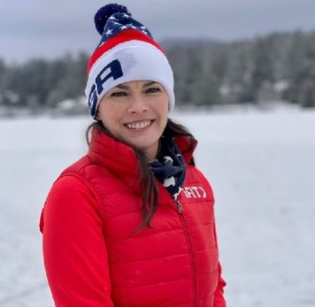 Nancy Kerrigan, ganadora de la medalla de plata en los Juegos Olímpicos de Invierno de 1994, en marzo de 2022, una publicación de su Instagram