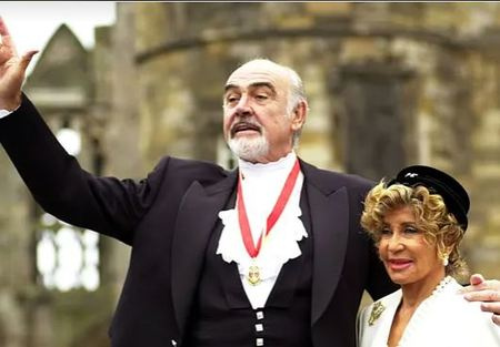 Micheline Roquebrune casou-se com Sean Connery em 1975 em Gibraltar.