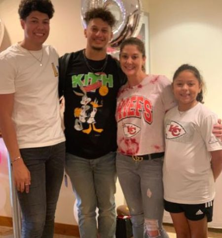   Una organizadora de eventos de Texas Randi Martin con sus hijos Jackson, Patrick y su hija Mia