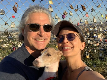 Peter Palandjian e sua moglie attrice