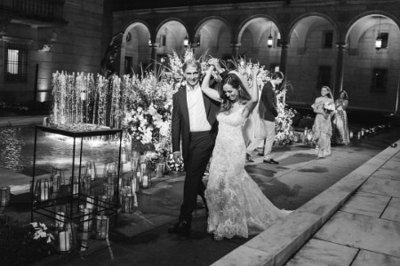 Peter Palandjian e la sua sposa