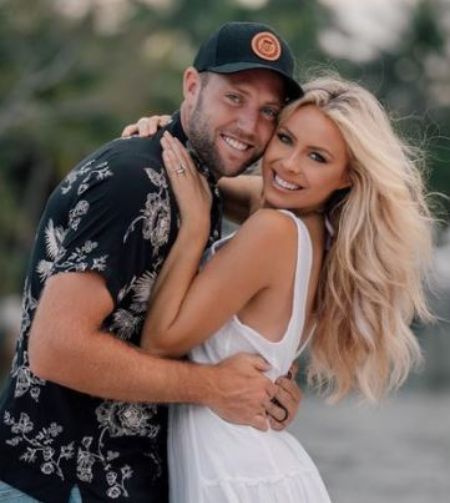   Jack Sock mit seiner Frau und Ex-Tänzerin Laura Little