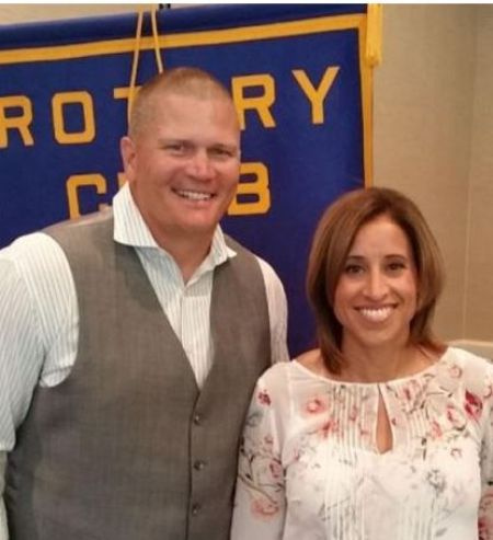   L'ex quarterback della NFL Jon Kitna con sua moglie Jennifer Kitna