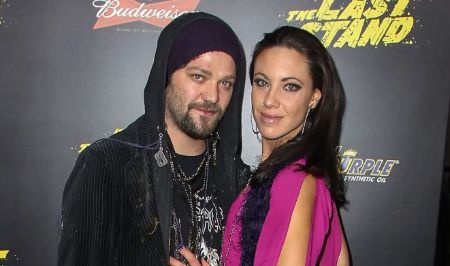 Nicole Boyd com seu marido Bam Margera