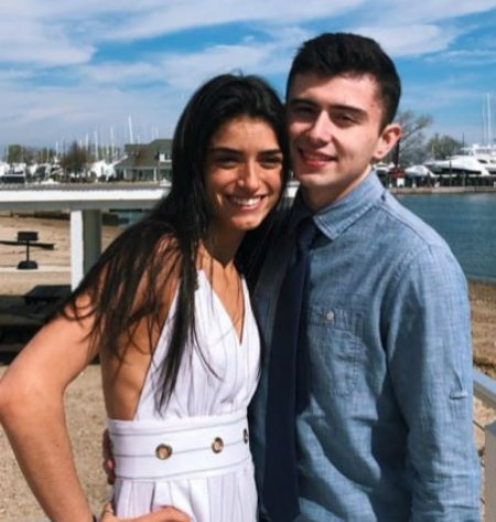 Dixie D'Amelio et son ex-petit ami Matt Garavel.