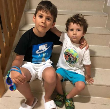Boban Marjanovic tem dois filhos com sua esposa Milica