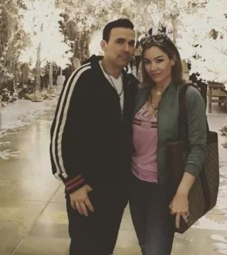   Der verstorbene Schauspieler Jason David Frank mit seiner Frau Tammie.