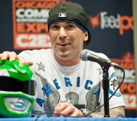   Der Power Rangers-Schauspieler Jason Frank Davis.