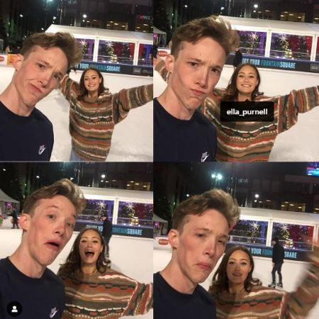   Benjamin Beatty y la actriz Ella Purnell