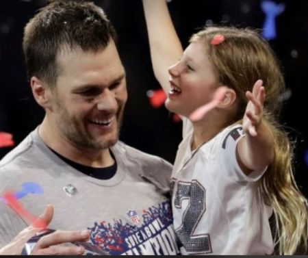 Tom Brady e Gisele Bündchen's daughter, Vivian Lake Brady is currently nine years old.