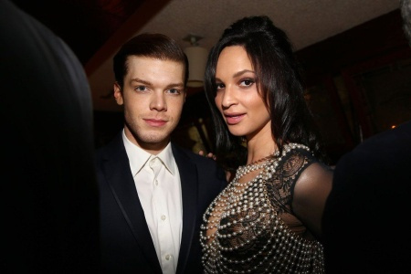Cameron e Ruby participando de um evento.