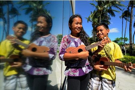 Ceslie-Ann Kamakawiwo'ole's kids.