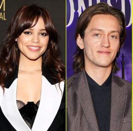Quarta-feira co-estrelas Jenna Ortega e Percy Hynes-White