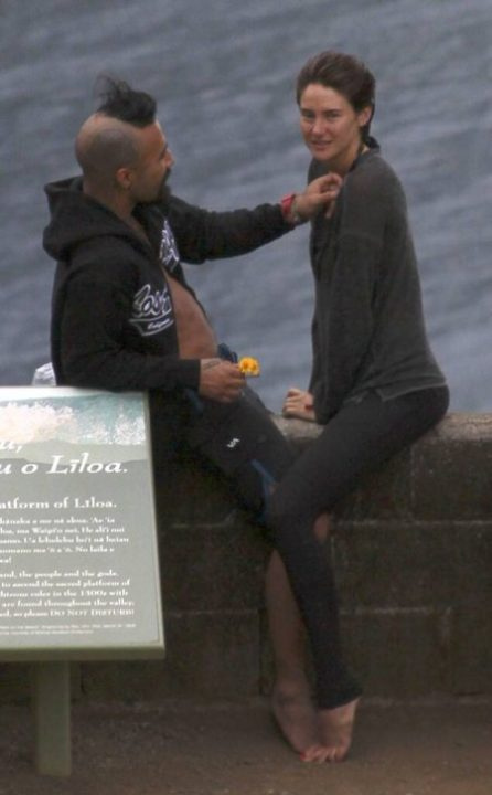 Shailene Woodley e Nahko Bear.