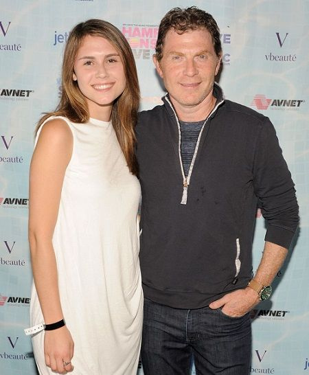 Flay e Connelly's daughter Sophie Flay.
