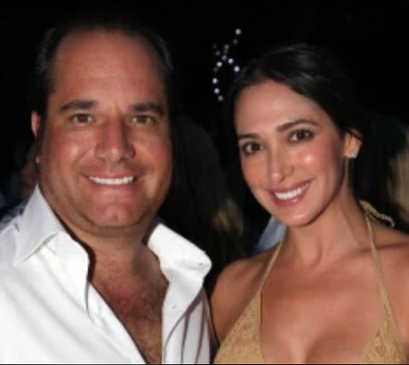Andrew e sua ex-esposa Lauren Silverman