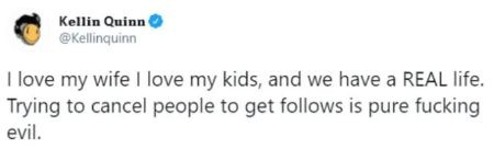 Katelynn Quinn, nativa de Medford, Oregón's husband, Kellin Quinn addressing his cheating accusations.