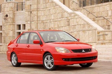   Supersportwagen Blondie's first car Mitsubishi Lancer. 