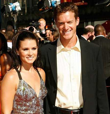 Danica Patrick e seu ex-marido Paul Hospenthal no ESPY Awards de 2007 no Kodak Theatre