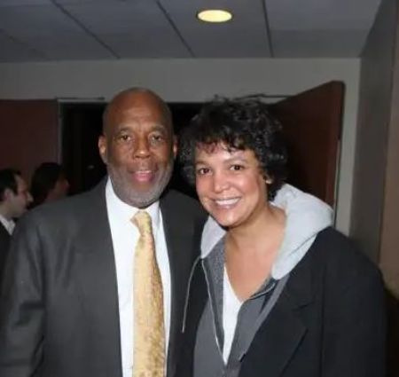 Bill Coby's daughter Erinn with Howard Bingham in April 2009