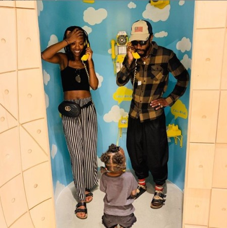 Xosha Roquemore & Lakeith Stanfield y su hija