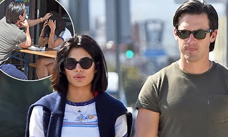 Milo Ventimiglia's rumored girlfriend Diane Guerrero in public place