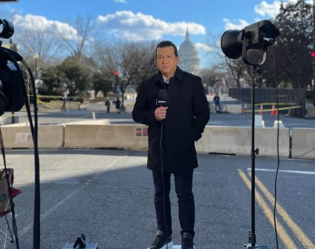 Barbara Bermuda esposo Mario Andrés Moreno también es periodista