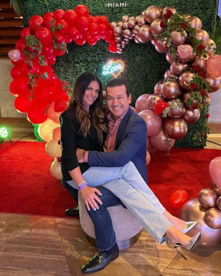 Bárbara comparte una gran relación con su esposo.