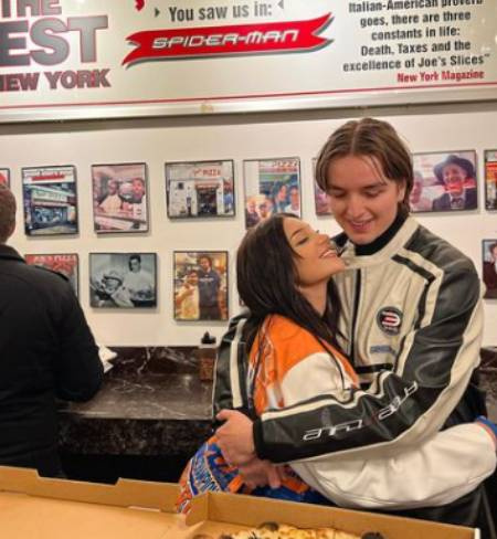 Mikaela Testa e seu ex-namorado Atis Paul