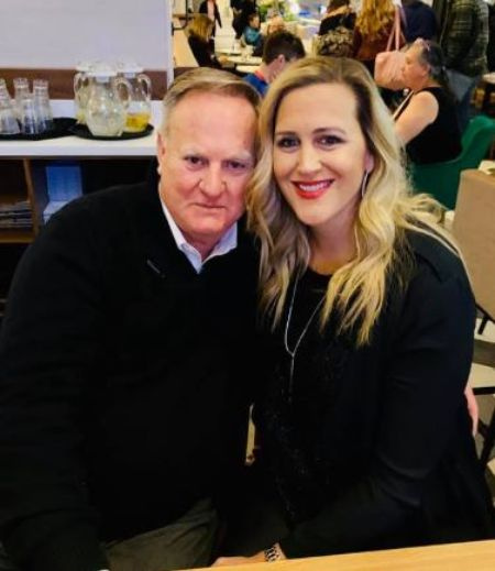   Katie con suo marito Fred