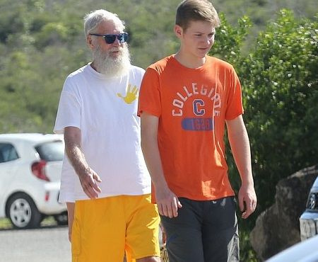   David Letterman's son Harry Joseph Letterman stands at 6ft 1 in. 