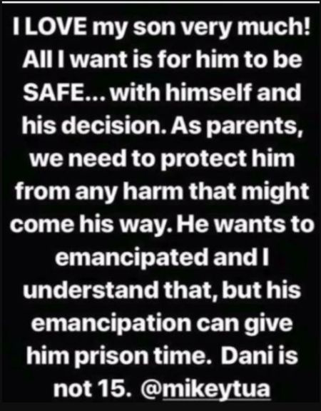   mikey's father responds after his fake marriage with Cohn