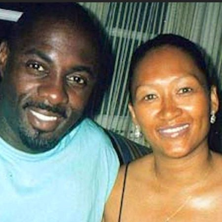 Idris Elba com sua ex-esposa, Hanne Norgaard