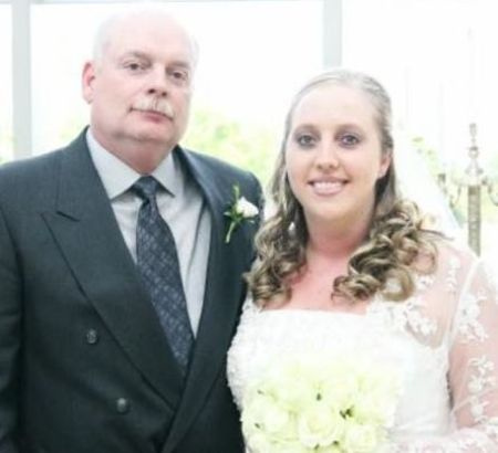Larry Bird's daughter, Corrie Bird's during her wedding.