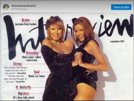 Tahnee Welch apareció en la portada y editorial desnuda de la revista Playboy de 1995.