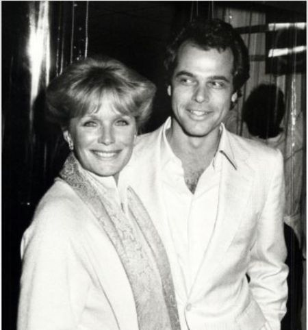 George Santo Pietro con su ex novia Linda Evans