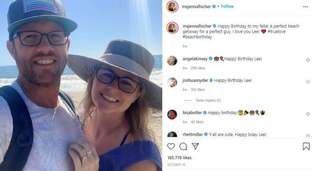Jenna Fischer y su esposo, Lee Kirk, se casaron en 2010.