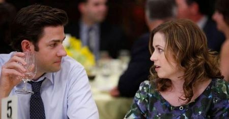John Krasinski y Jenna Fischer interpretaron intereses amorosos en la exitosa serie de NBC, The Office.