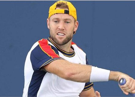 Tennisspieler Jack Sock bei den US Open im September 2021