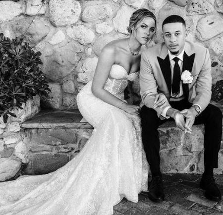 Daniela Rajic tem uma filha Olivia com Paul George.