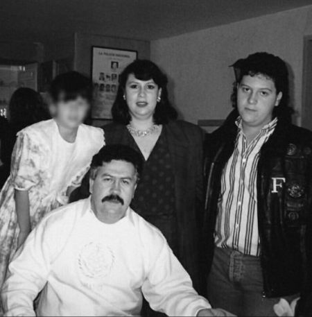 Pablo Escobar's son Sebastian Marroquin and his family