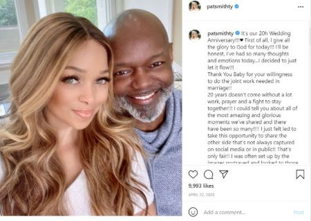 patricia's 20th Anniversary Post With Her Husband Emmitt Smith