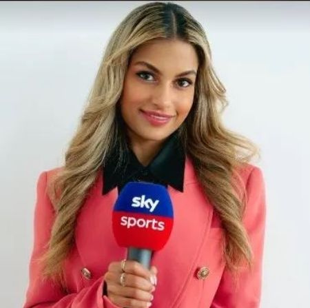 Die südafrikanische Fußballjournalistin Melissa Reddy